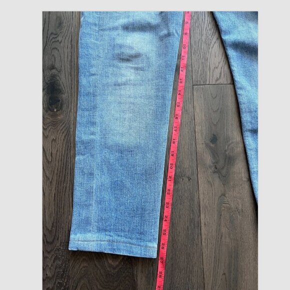Rag & Bone Fit 2 Slim High Rise Jeans Size 32 Fire Island Button Fly Denim - Picture 7 of 8